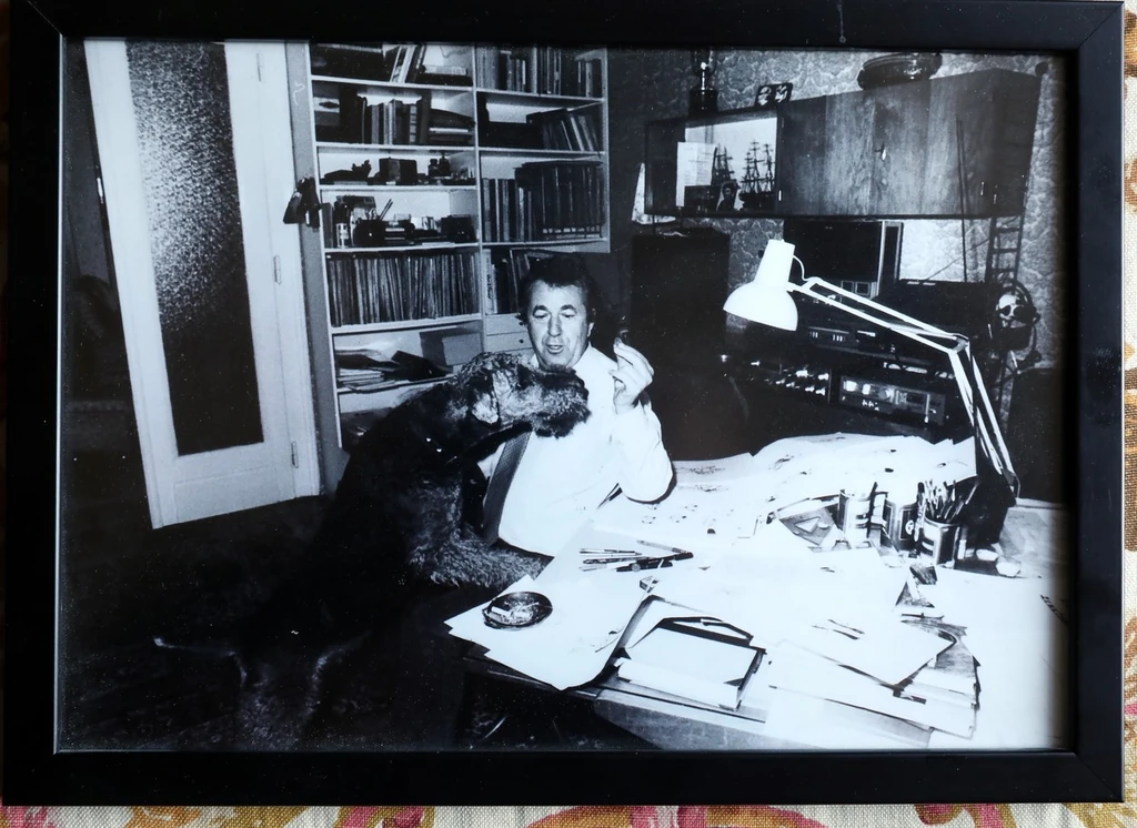 A rendező és felesége airdale terriereket tartott (Fotó: Archív/Korponai Tamás)