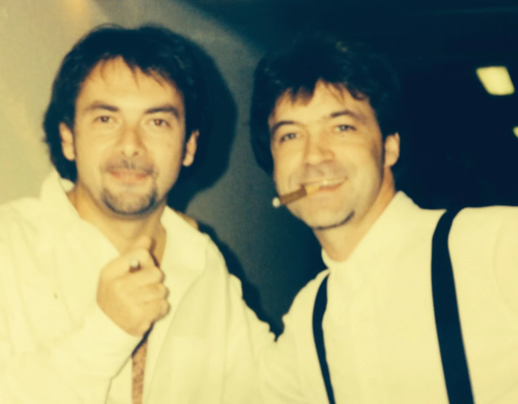 Zsidró Tamás és Hajas László a karrierjük kezdetén