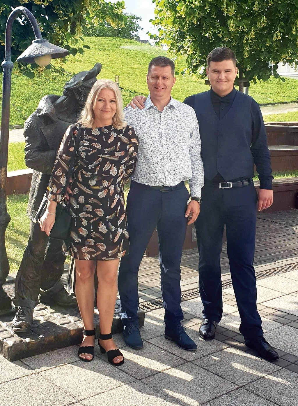 A szülők mindig mindenben támogatták a fiukat (Fotó: Archív)