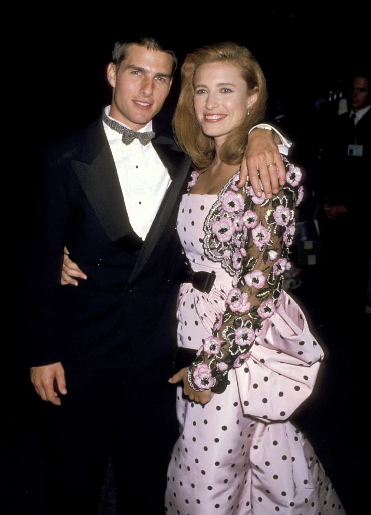 Tom Cruise és Mimi az 1989-es Oscar-gálán (Fotó: Getty Images)
