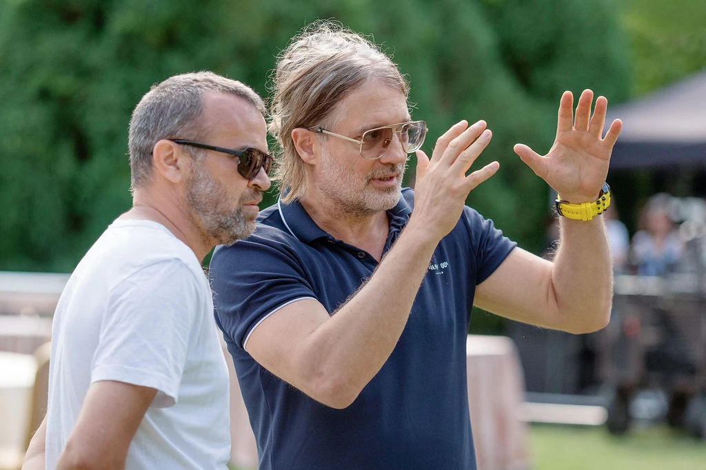 Dyga Zsombor rendező és Kirady Attila producer munka közben: utóbbi izgalmas kulisszatitkokat árult el a sikerfilm folytatásának forgatásáról