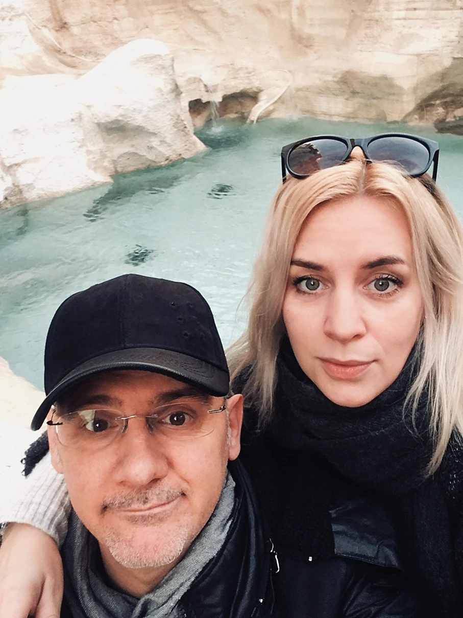 Ginával (Fotó: Archív)