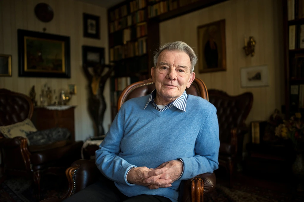 Dr. Erőss Pál idős korában, már élő legendaként