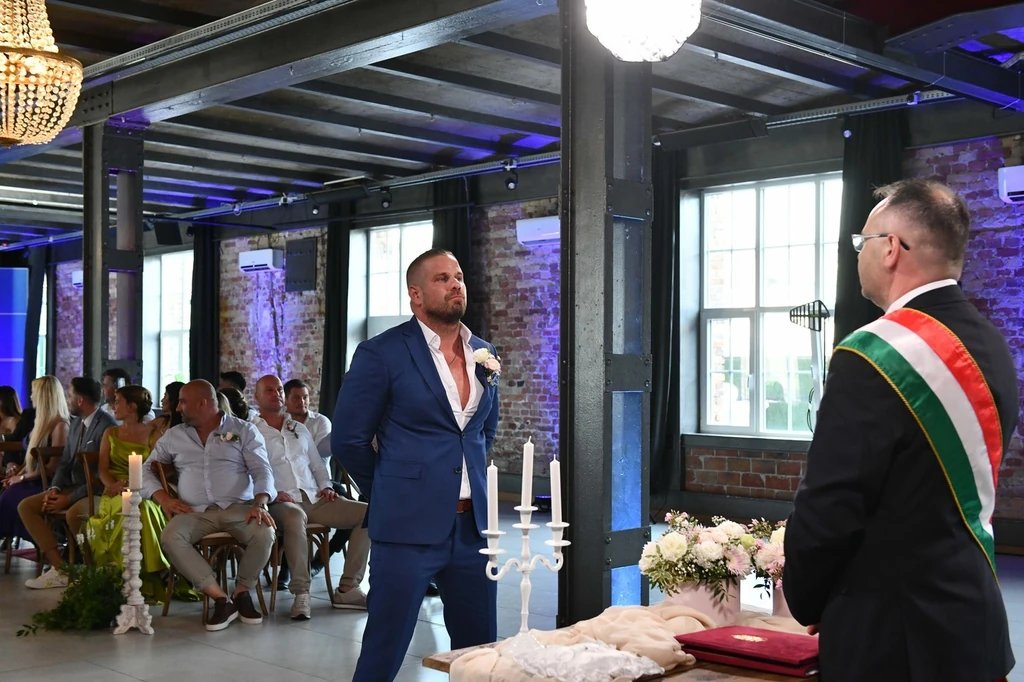 Rácz Miki hamar feladta a Házasság első látásra kísérletét (Fotó: TV2)