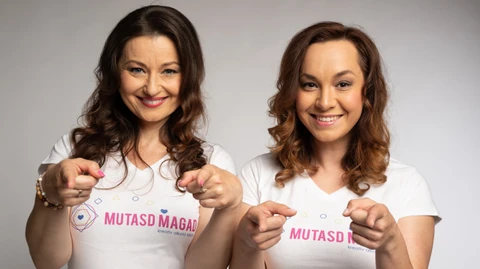  Kékkovács Mara és Bordás Barbara a MuMaMi podcast műsorvezetői