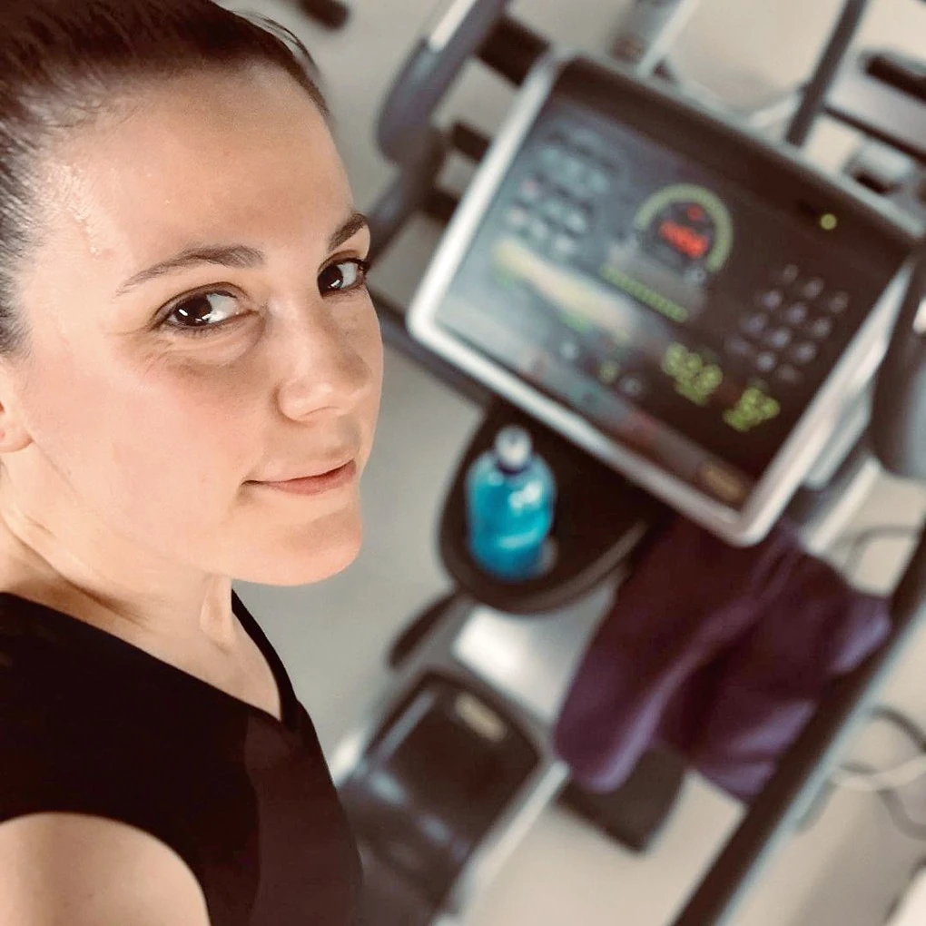 A színésznő csak annyit edz, amennyi jólesik neki (Fotó: Archív)