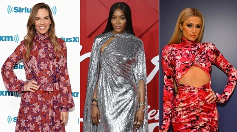 hillary swank naomi campbell paris hilton
