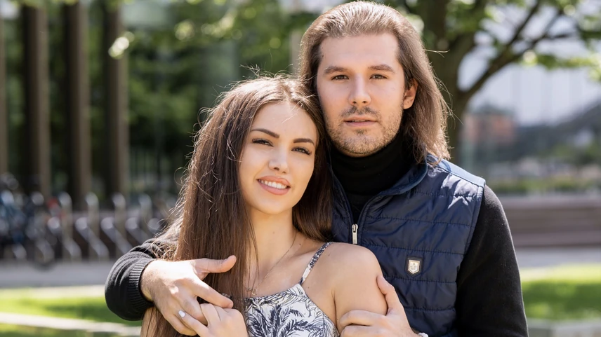Kobór Léna és párja, Balogh Krisztián