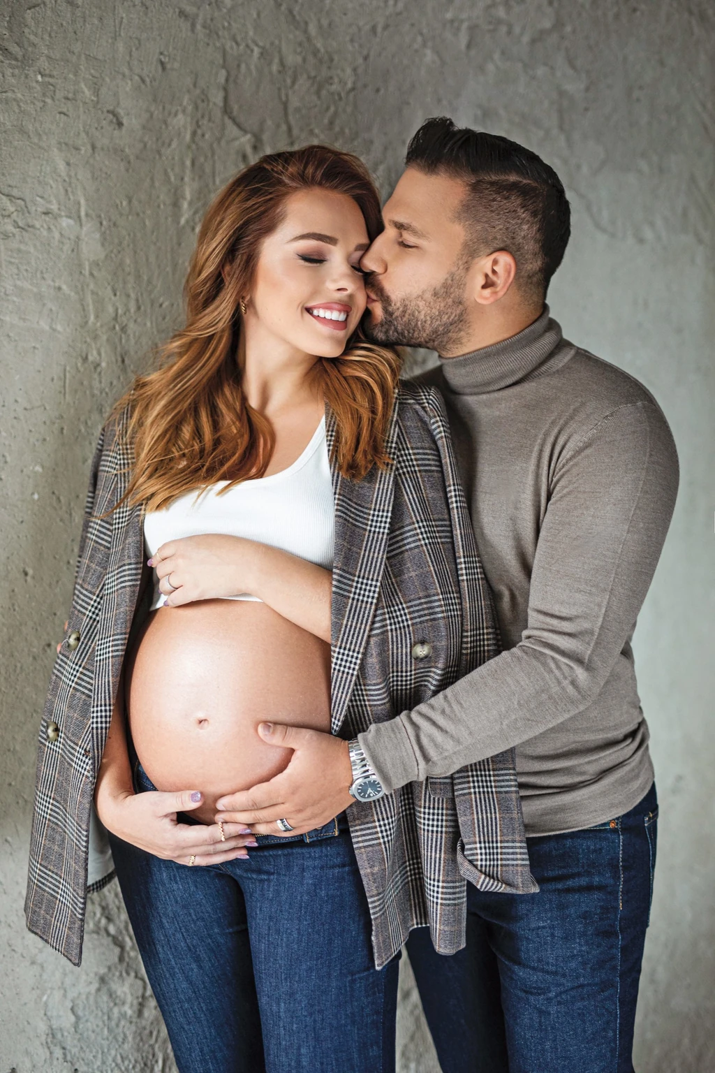 Jenő képtelen levenni a szemét várandós feleségéről (Fotók: Bognár Bogi)