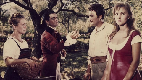 Az aranyember 1962-es feldolgozása a hatvanas évek magyar filmművészetének kiemelkedő darabja