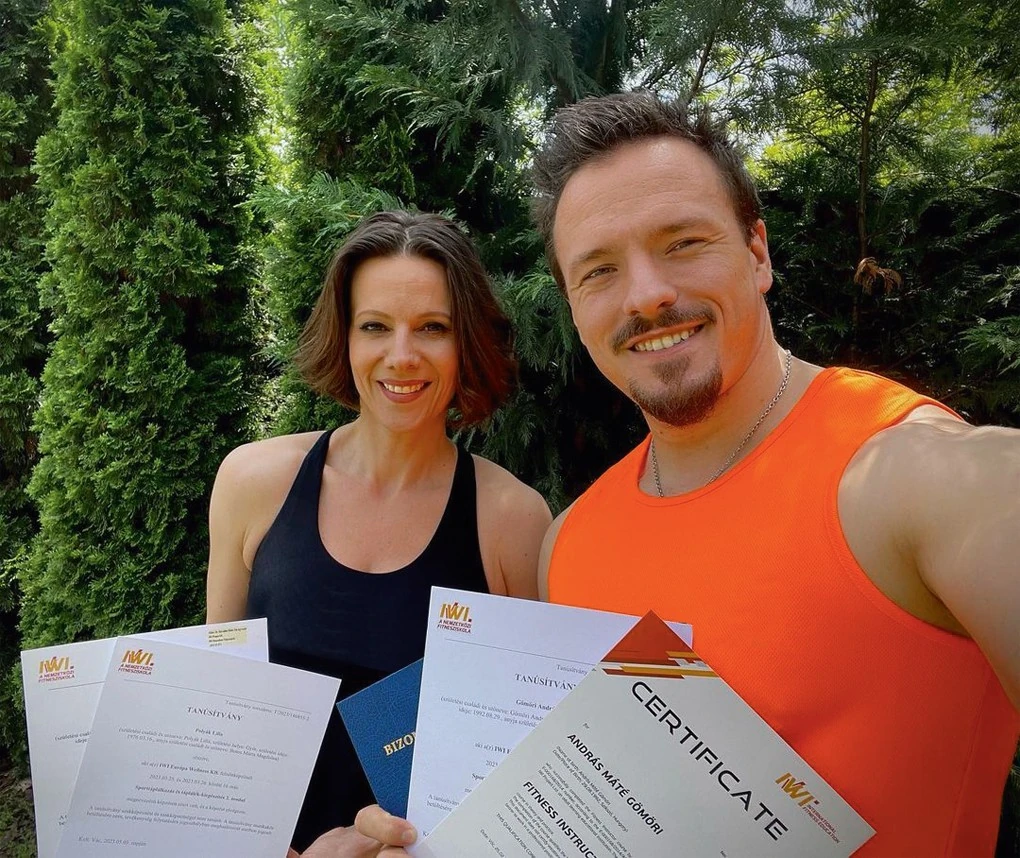 Lillával mindketten elvégeztek egy táplálkozási tanácsadó képzést (Fotó: Archív)