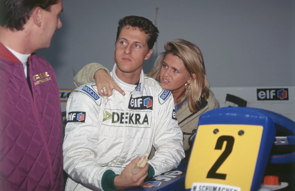 Corinna minden versenyére elkísérte