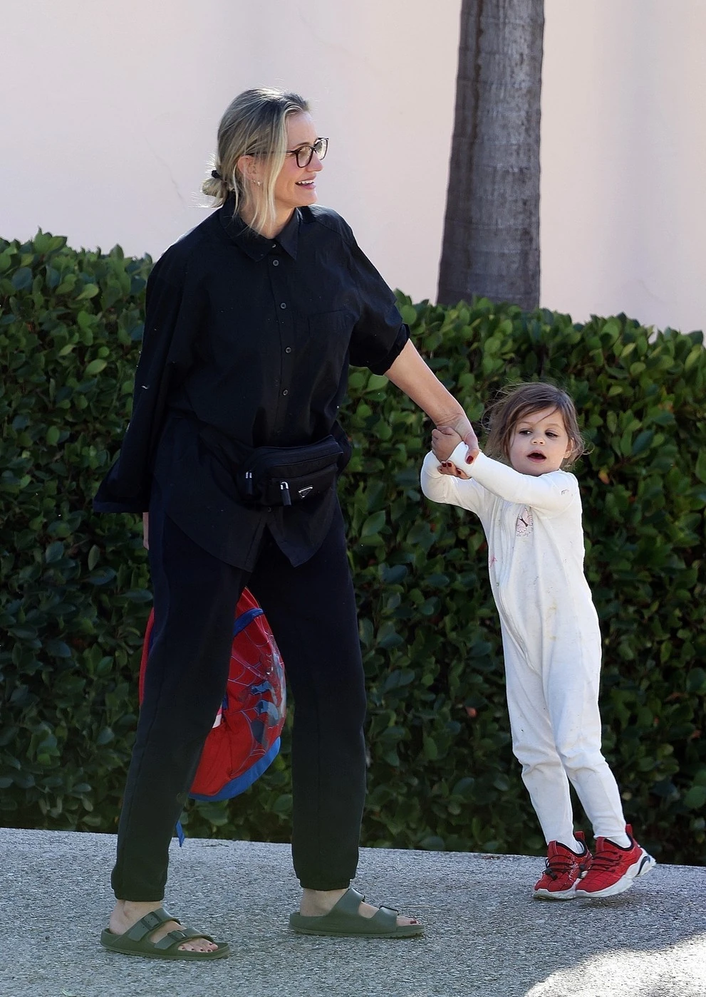 Cameron Diaz és kislánya, Raddix (Fotó: Profimedia)