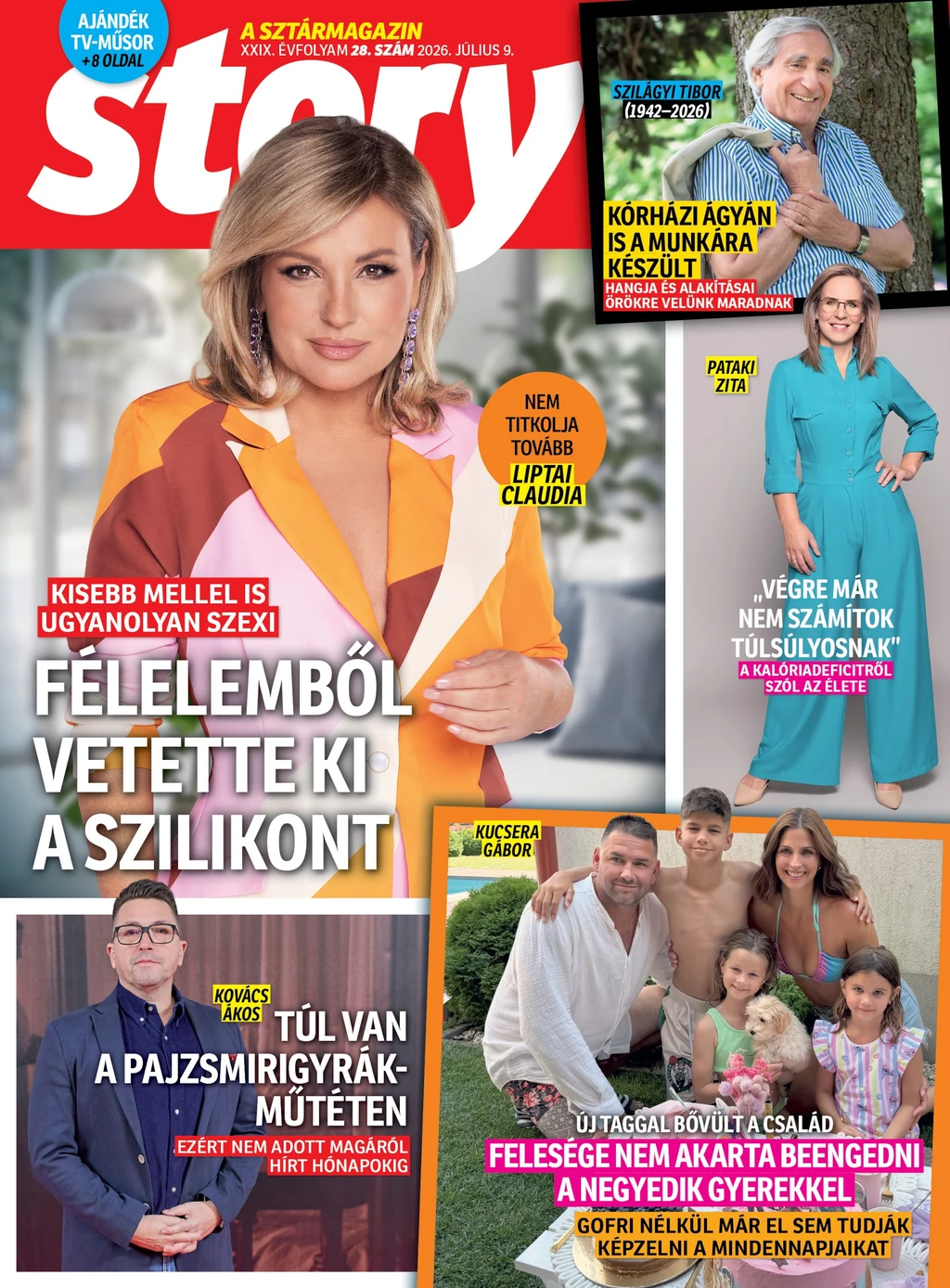A legfrissebb Story magazint keressék az újságárusoknál!