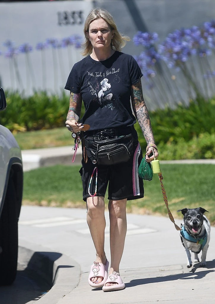 Erika Eleniak egy tavalyi képen (Fotó: Getty Images)