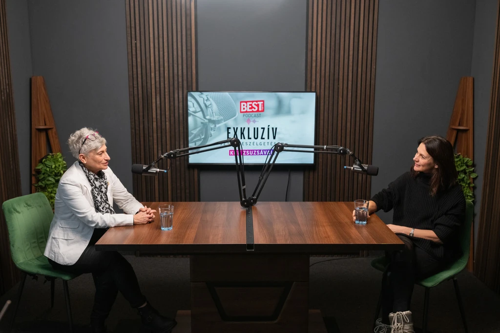 Kun Zsuzsa és Balázsovits Eszter beszélgetett a Best podcastban (Fotó: Schumy Csaba/fotocentral.hu)
