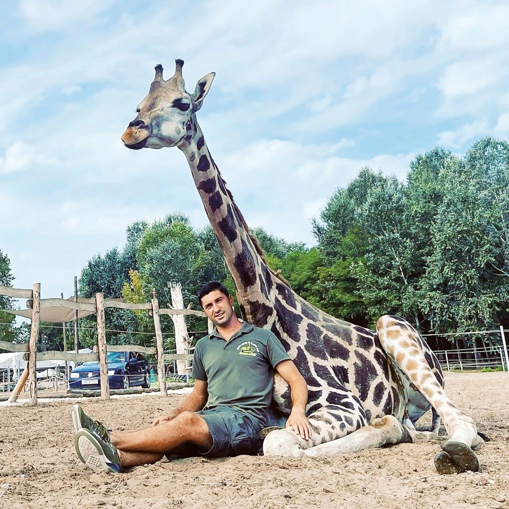 Namibivel jóbarátok lettek (Fotó: Archív)