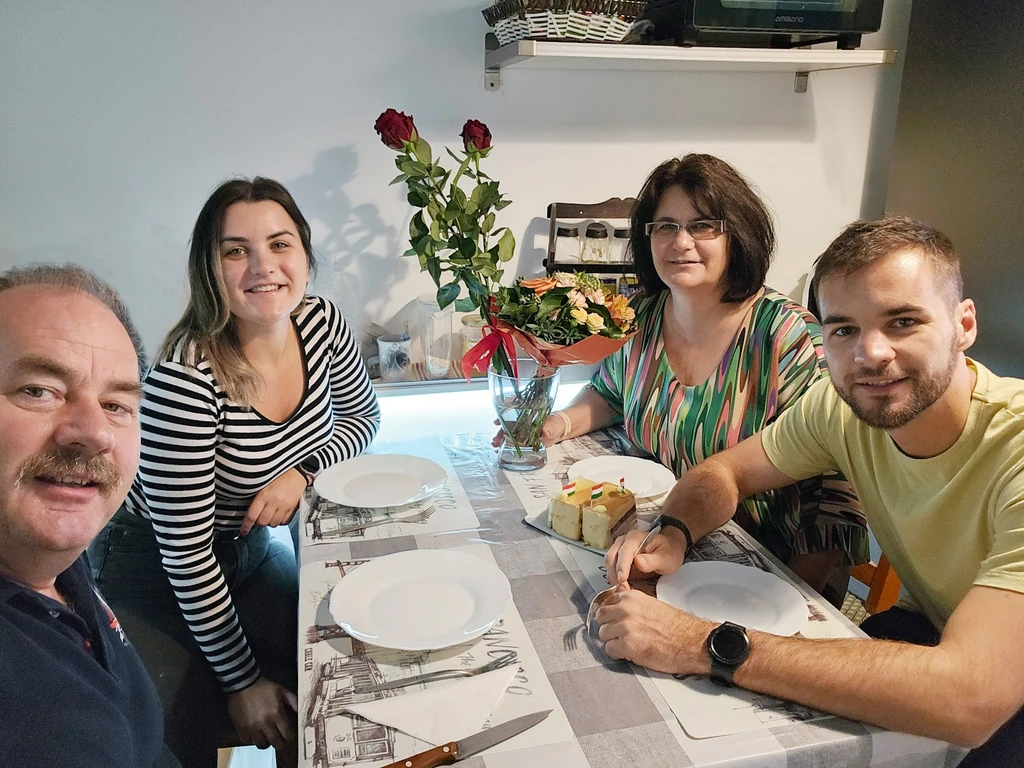 Családja már nagyon készült a viszontlátásra