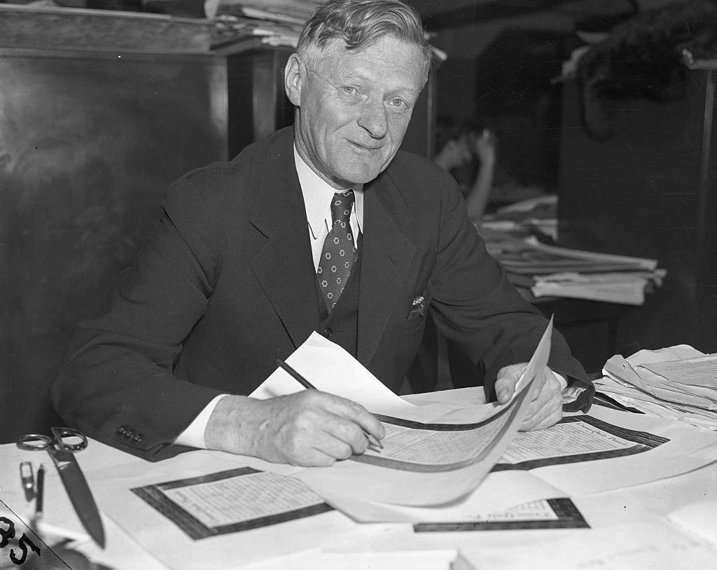 Arthur Wynne a keresztrejtvény szülőatyja (Fotó: Getty Images)