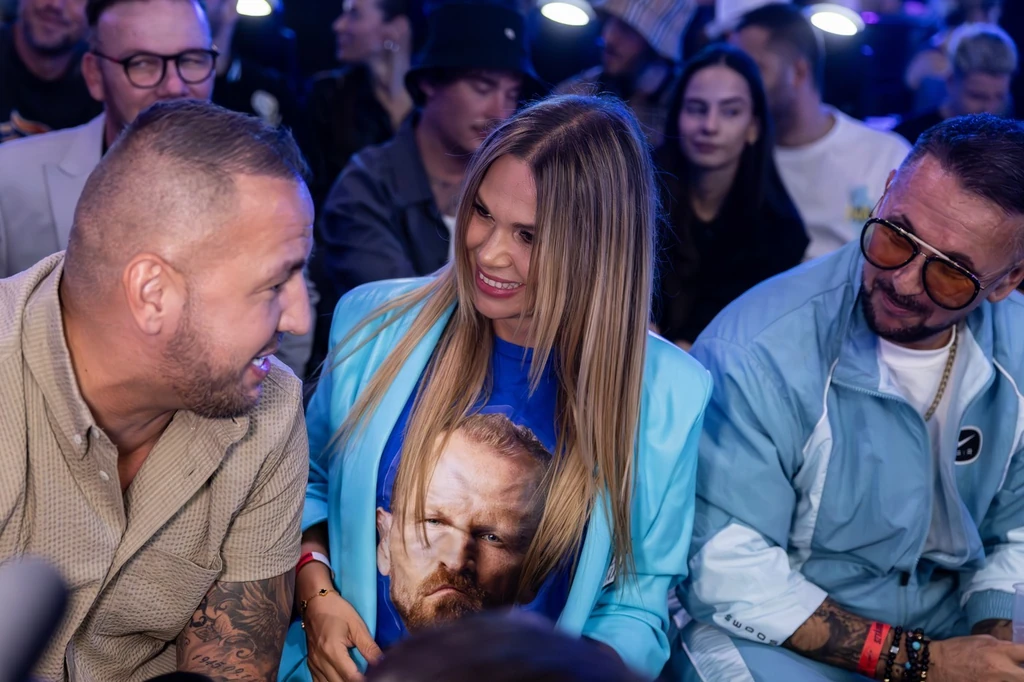 Csupán Majoros Hajni ült a két rapper között (Fotó: Trenka Attila/fotocentral.hu)