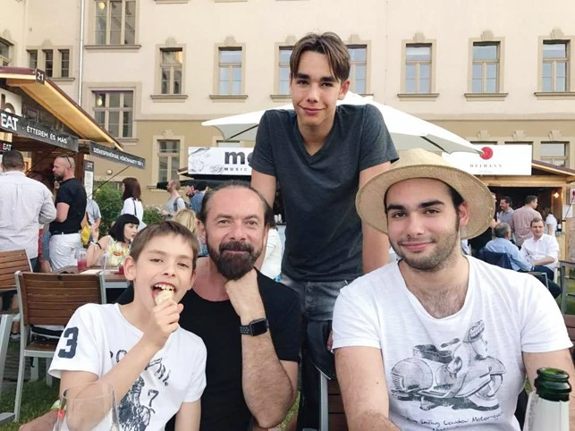 Tamás és fia (Fotó: Archív)