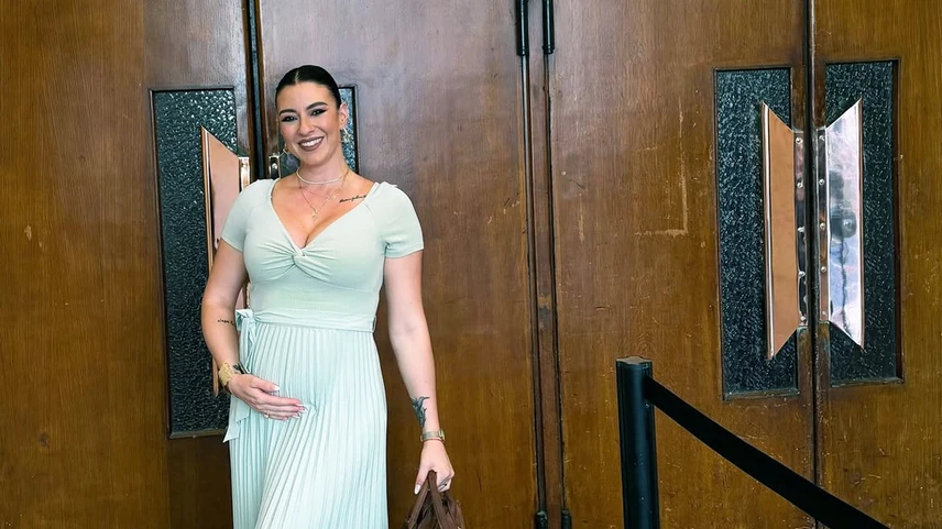 Stana Alexandra gyönyörű kismama