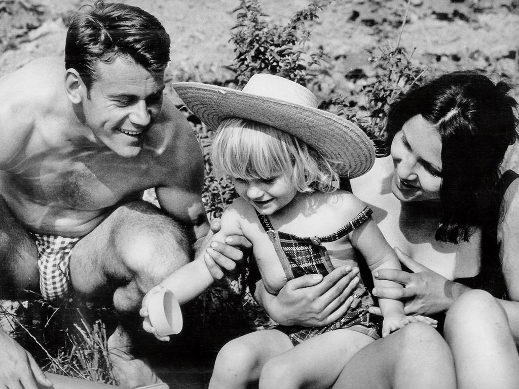 Így, hármasban csak egyszer voltak nyaralni (Fotó: Archív)