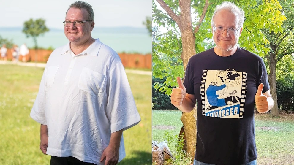 Bujtor István fia, Balázs 42 kilótól szabadult meg 2 év alatt