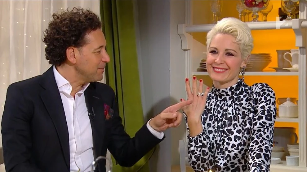 Orosz Barbara gyűrűjét Istenes László szúrta ki (Fotó: tv2play.hu)