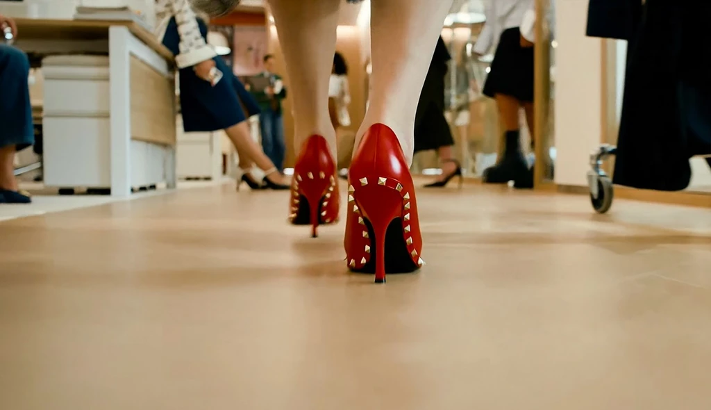 Meryl, vagyis Miranda egyik cipője az új filmből (Fotó: Profimedia)