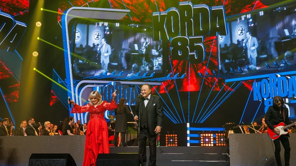 Balázs Klári és Korda György felrobbantották az Aréna színpadát (Fotó: Horváth Tamás HT/I LOVE RETRO MANAGEMENT)