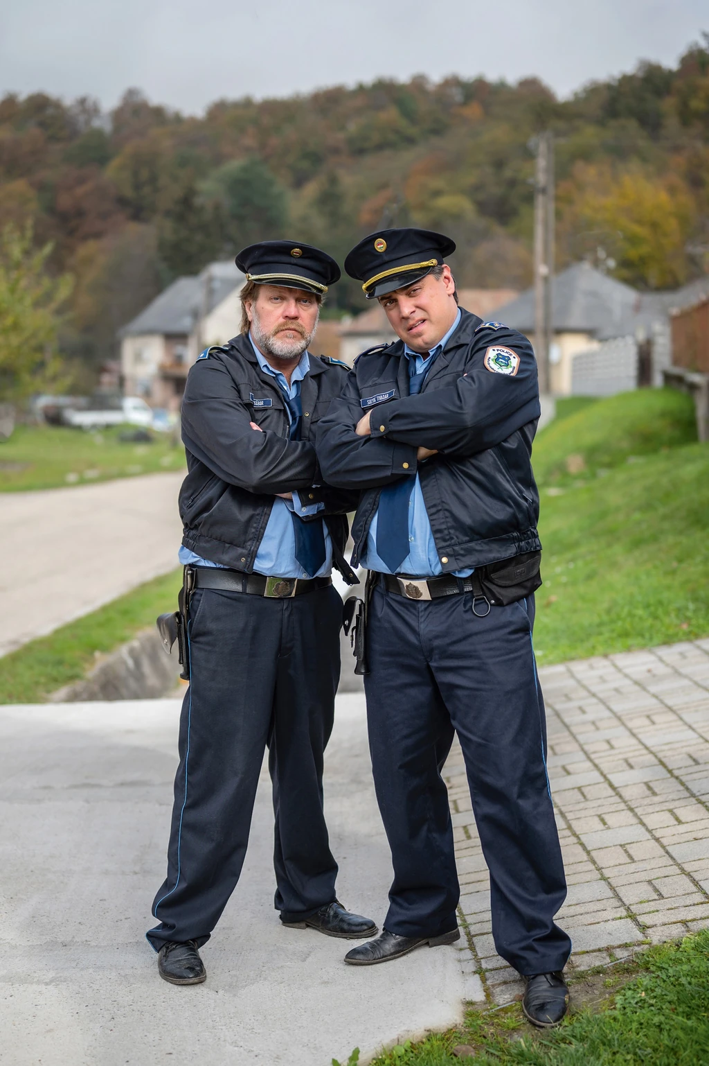 Szabó Győzővel A mi kis falunkban (Fotó: RTL)