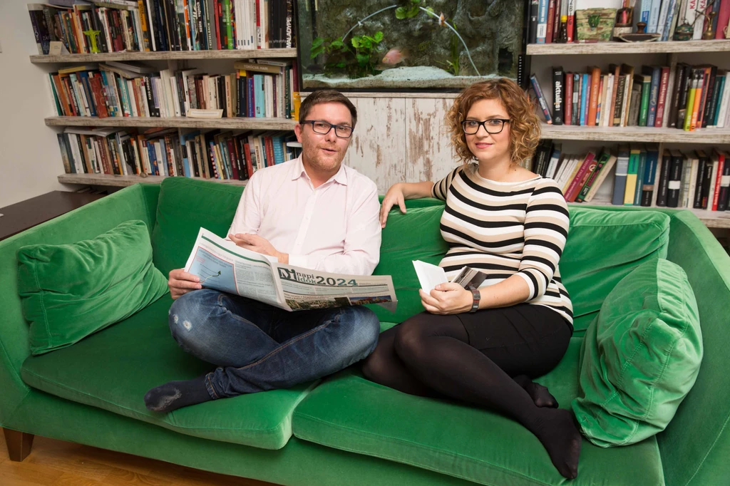 Férjével, László Pál újságíróval két gyereküket nagy boldogságban nevelik (Fotó: Birton Szabolcs/fotocentral.hu)