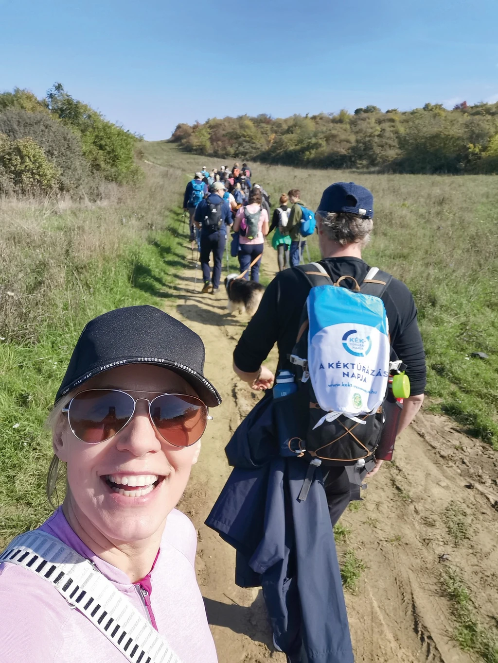 Imádnak a barátaikkal túrázni (Fotó: Archív)