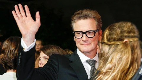 Colin Firth  annak idején egy Bridget Jones-film bemutatóján  