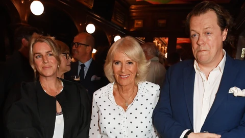Kamilla királyné és gyerekei
