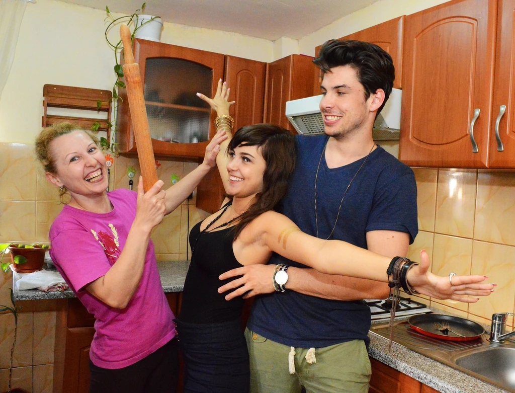 Tóth Andi édesanyja és párja Földesi Péter