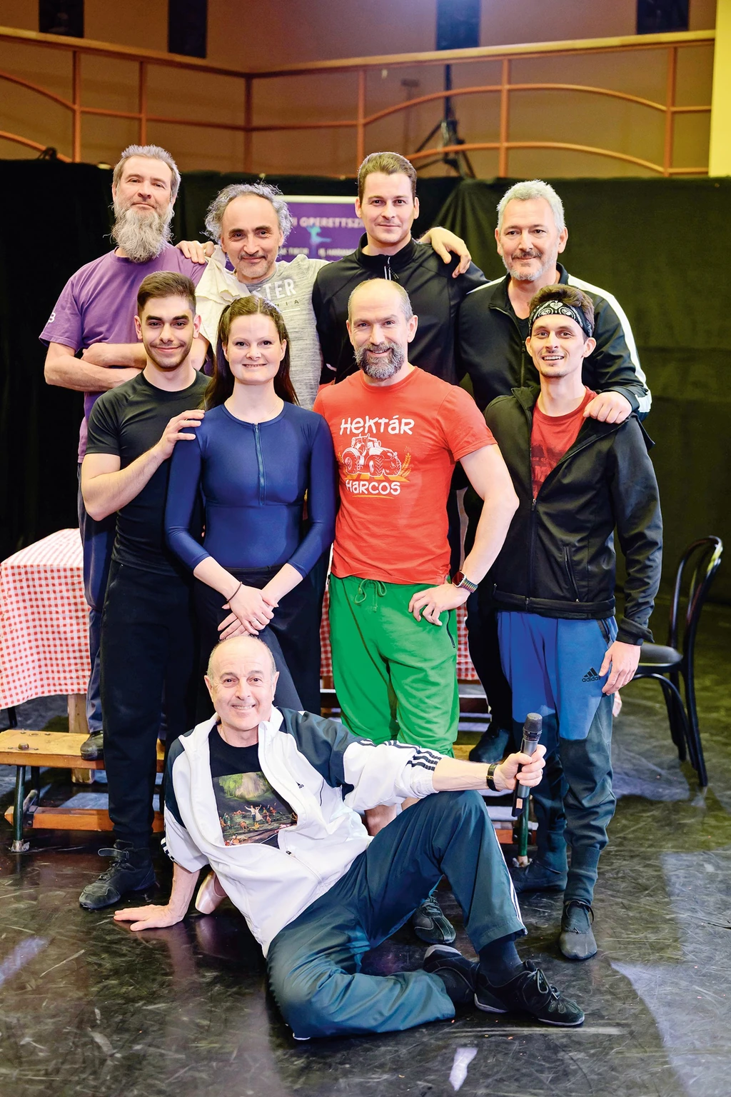 A kiváló táncos nemrég mutatta be a Hófehérke és a hét törpecímű táncjátékot, amiben két fontos szerepet is megformál