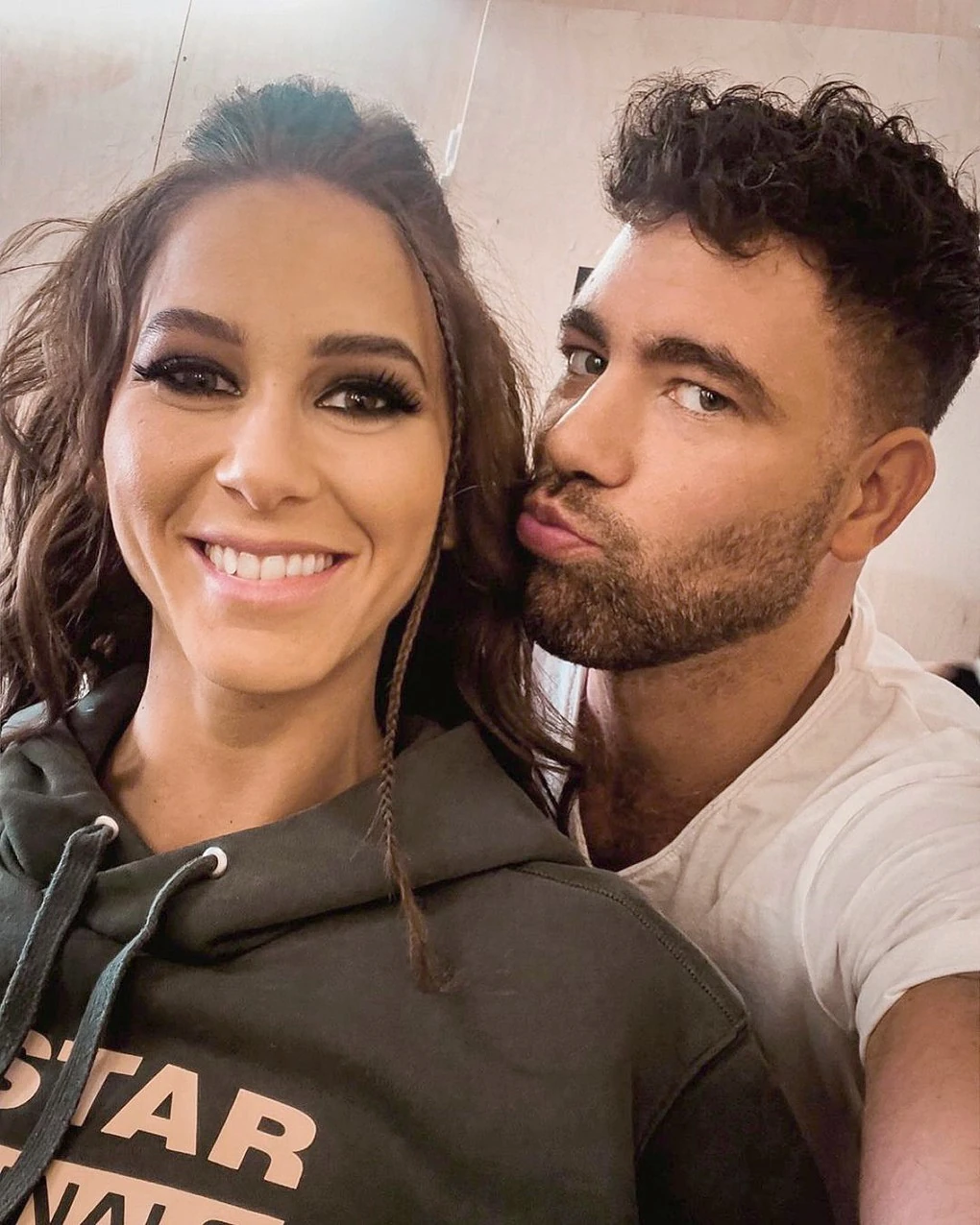 Mikes Annával (Fotó: Archív)