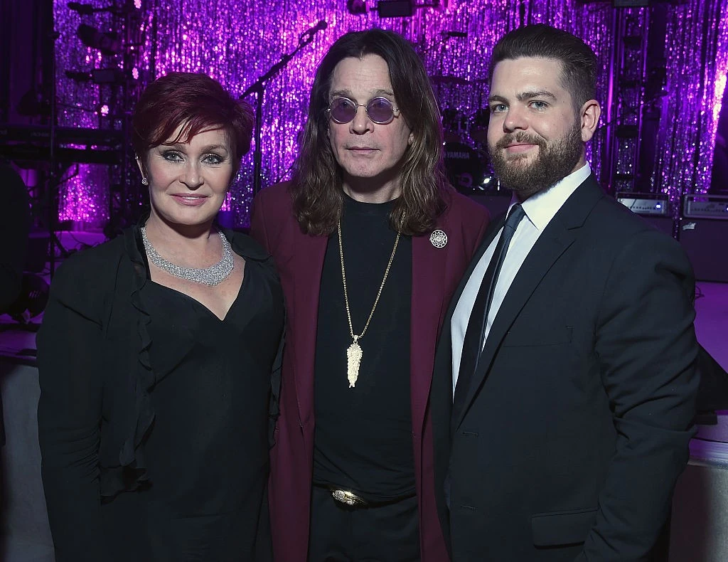 Sharon és Ozzy Osbourne a fiukkal, Jackkel (Fotó: Getty Images)