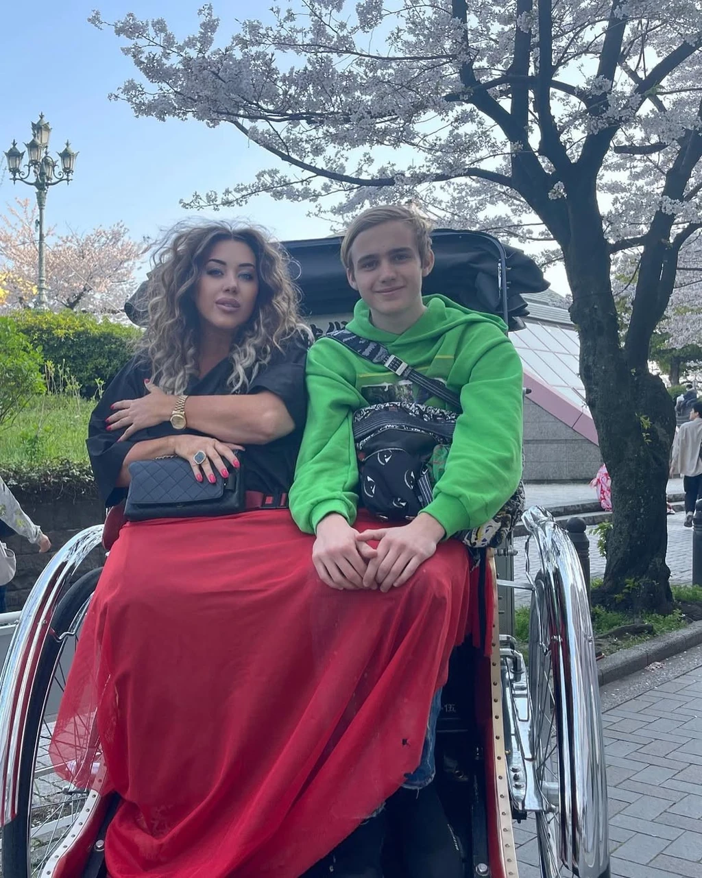 Fiával (Fotó: Archív)