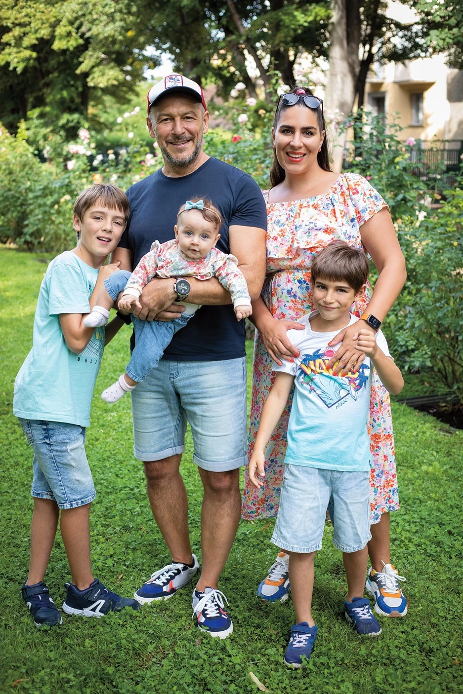 Simi és Miksa után érkezett Franciska a családba (Fotó: Birton Szabolcs/fotocentral.hu)