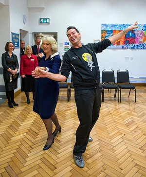 Duchess of Cornwall Visits St Cement Danes School