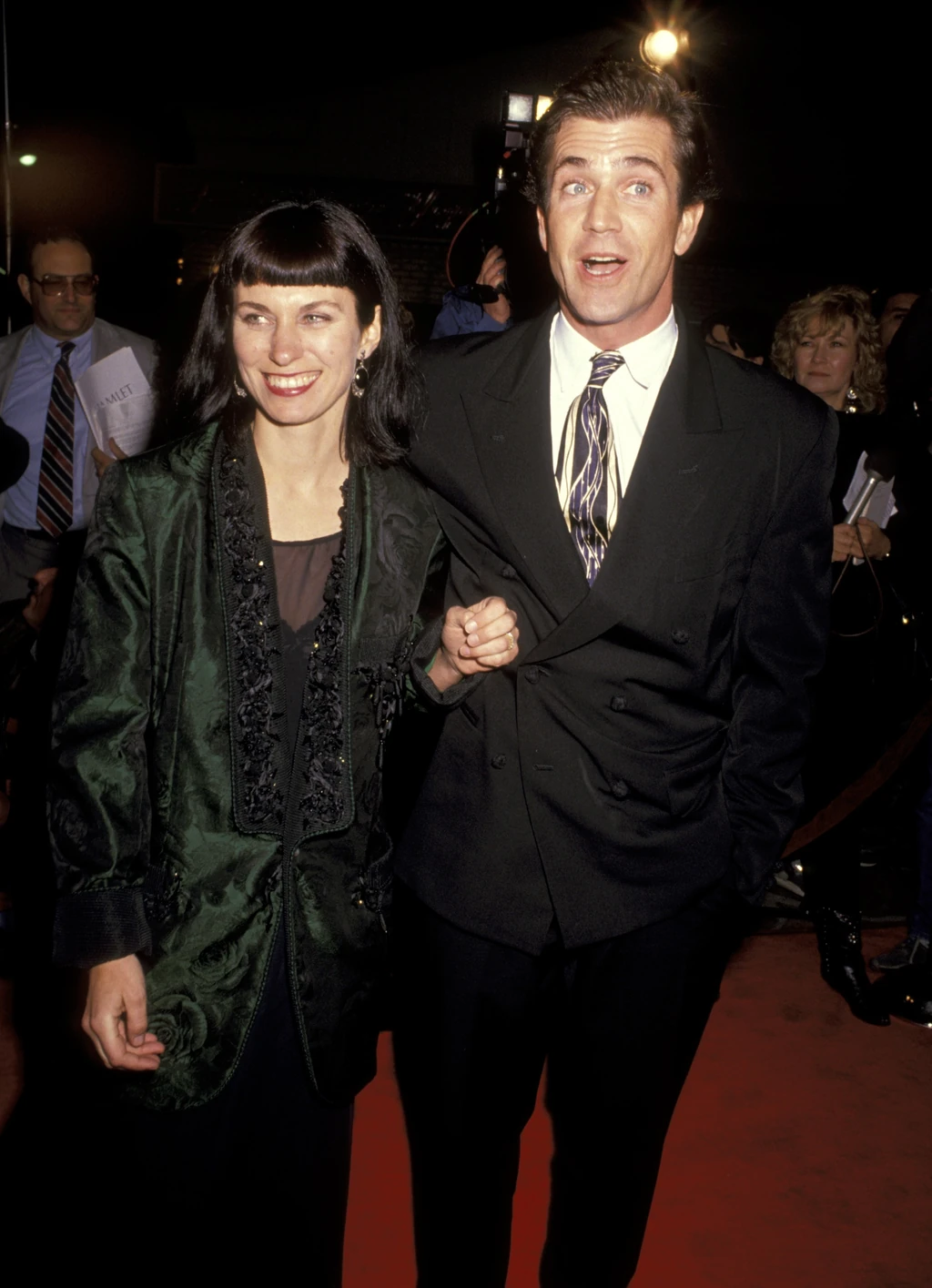 Mel Gibson és Robyn Moore 1990-ben: a színész a bizalmatlanság jelének tartotta házassági szerződést kötni