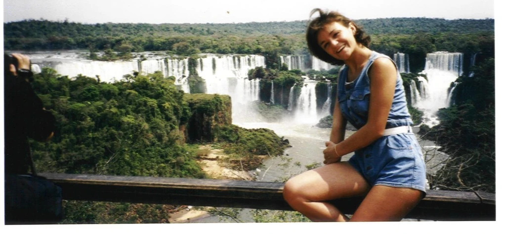 Szandi Brazíliában 1996-ban (Fotó: Archív)