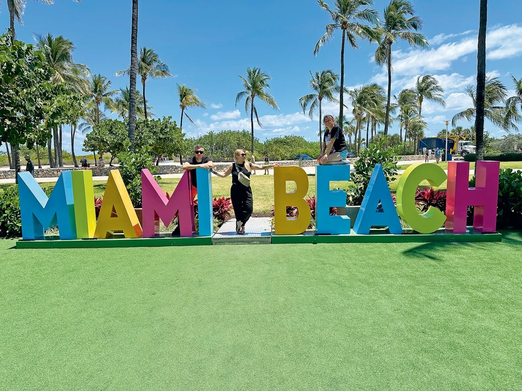 Végül Miami Beach-re is elugrottak (Fotó: Archív)