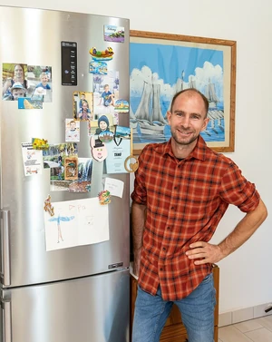 Krisztián gazda otthona