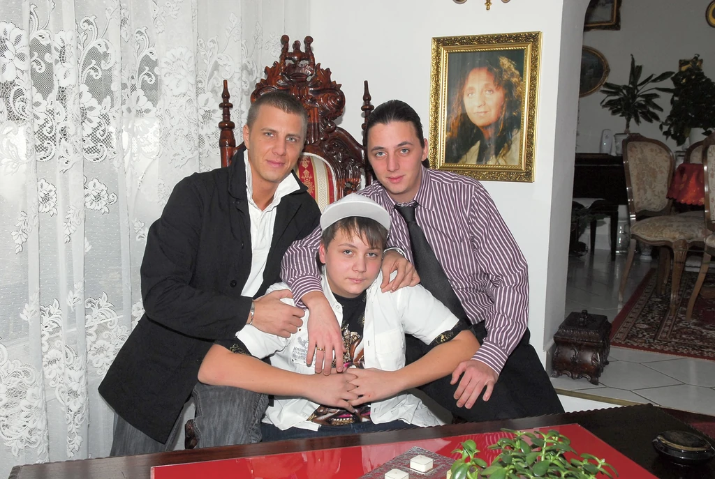 Együtt a három testvér: Krisztián (balról), Adrián és Szebasztián (Fotó: Karizs Tamás/fotocentral.hu)