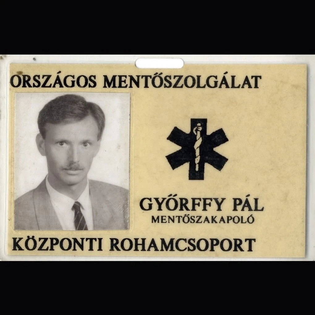 Győrfi Pál a mentőknél végigjárta azt a bizonyos ranglétrát