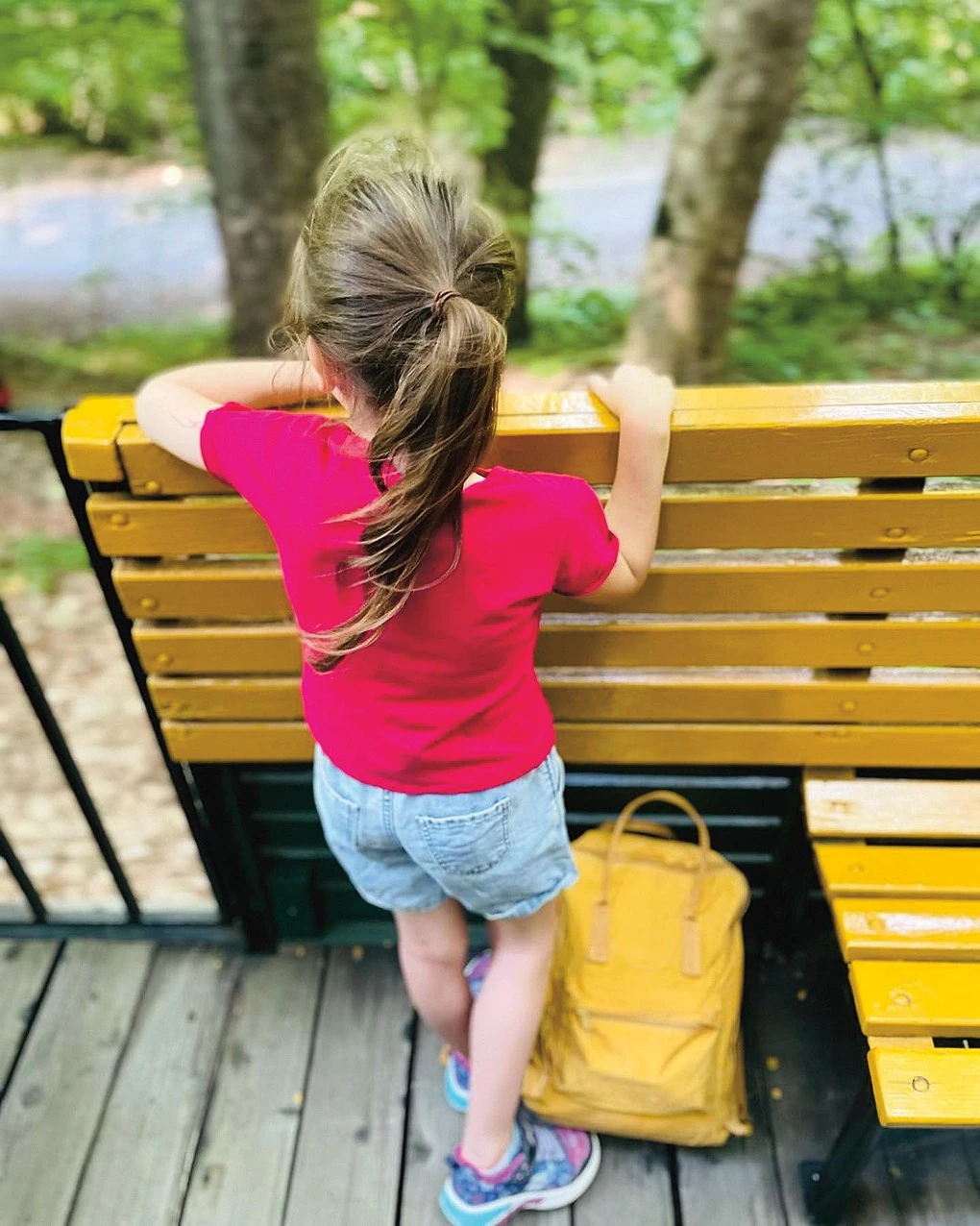 Emma már várja az iskolát (Fotó: Archív)